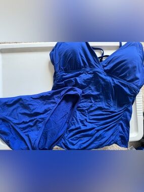 Royal Blue Tankini Swimsuit